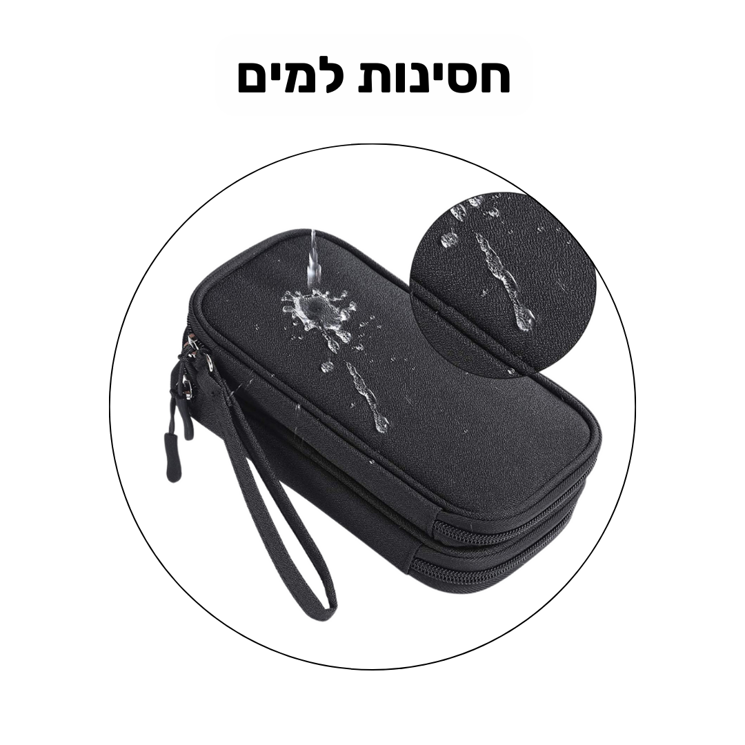 תיק ארגונית מהפכני לכבלים ומטענים