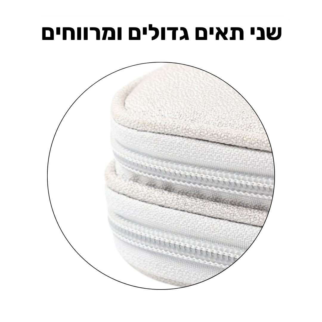 תיק ארגונית מהפכני לכבלים ומטענים