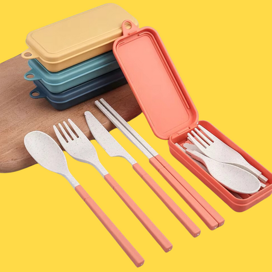 סט סכו”ם מתקפל נייד קל לנשיאה