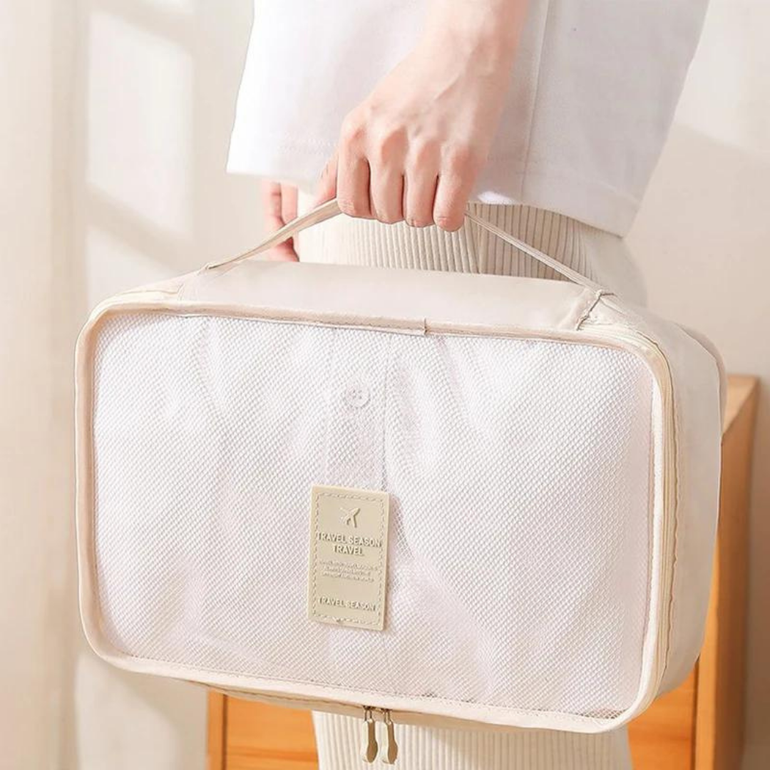 סט יוקרתי לארגון וסידור המזוודה