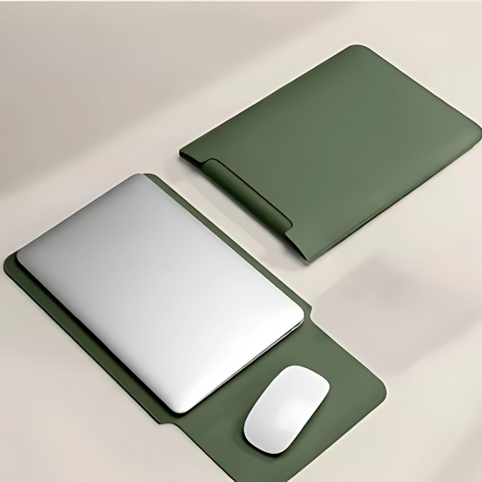 כיסוי מחשב בעיצוב יוקרתי עם משטח מובנה לעכבר - EasyWork