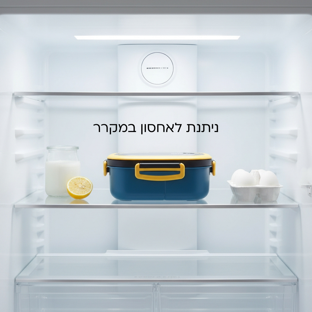 קופסת אוכל 2 שכבות שומרת חום קלה לאחסון - OneLunch
