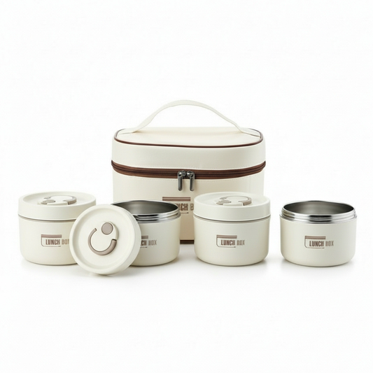 Lunch Box - ערכת קופסאות אוכל שומרות חום קלות לנשיאה