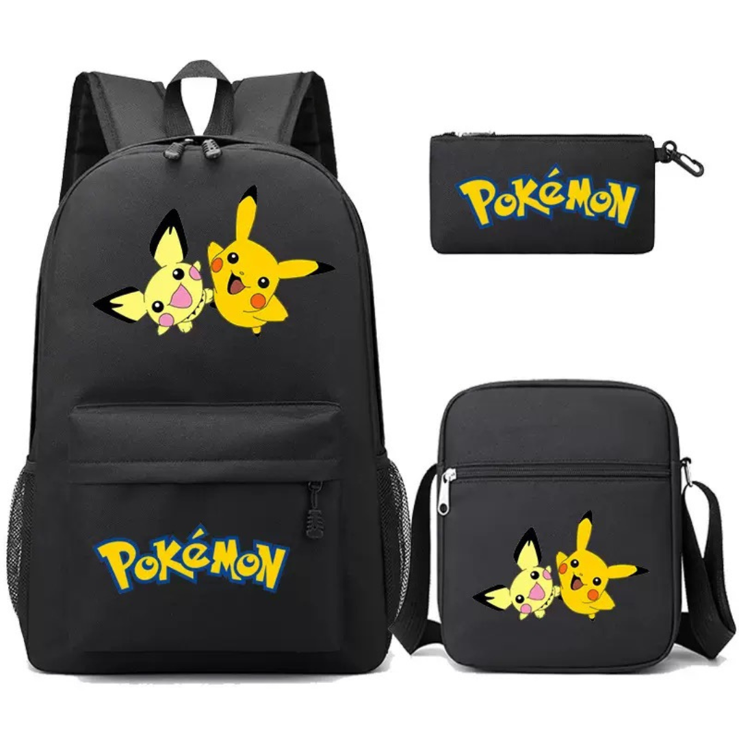 סט בית ספר 3 ב-1 בעיצוב Pokémon