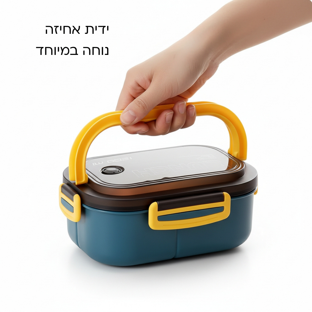 קופסת אוכל 2 שכבות שומרת חום קלה לאחסון - OneLunch