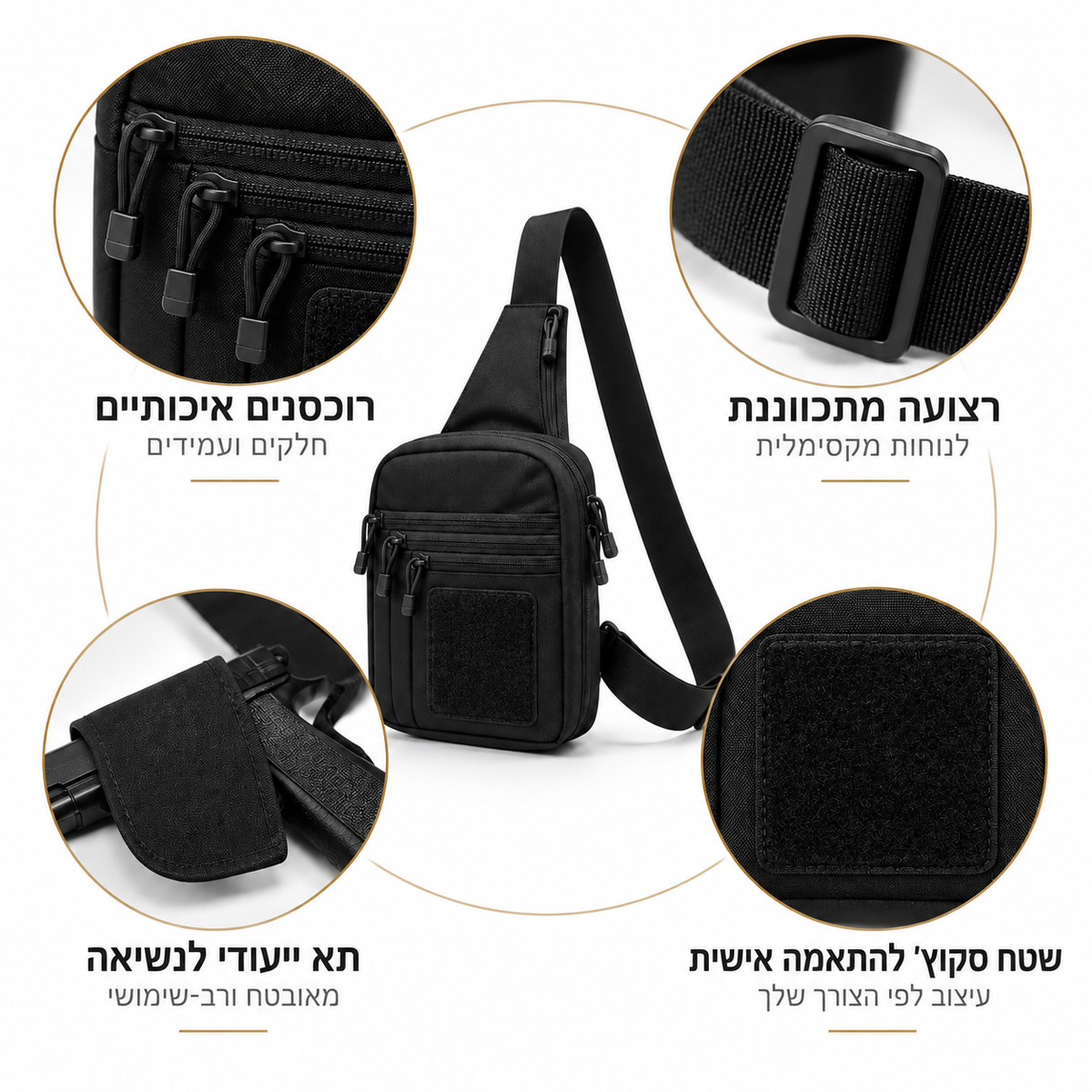 SecureCarry - תיק לנשיאת אקדח